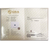 1.02 Carats - Certificate Natural Untreated Cushion Vivid Blue Sapphire
