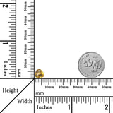 1.00 Carats - Natural Unheated Fancy IF Orangish Yellow Citrine