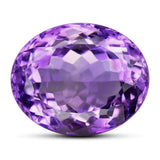 21.37 Carats - Natural Good Size Brazil Oval Purple Amethyst