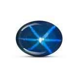 1.76 Carats - Natural Thailand Oval Cabochon Star Blue Sapphire
