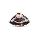 0.50 Carats - Natural Trillion Facets Purplish Brown Sapphire