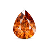 1.44 Carats - Natural Unheated Tanzania Pear Orange Zircon