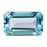 9.27 Carats - Natural Brazil Octagon Facets Sky Blue Topaz