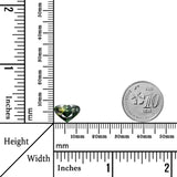 3.38 Carats - Certificate Natural Unheated Yellow Green Sapphire