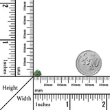 0.80 Carats - Natural Unheated Australia Trillion Bluish Green Sapphire