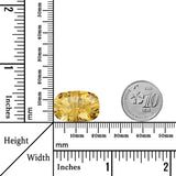 16.08 Carats - Natural Unheated Beehive Golden Yellow Citrine