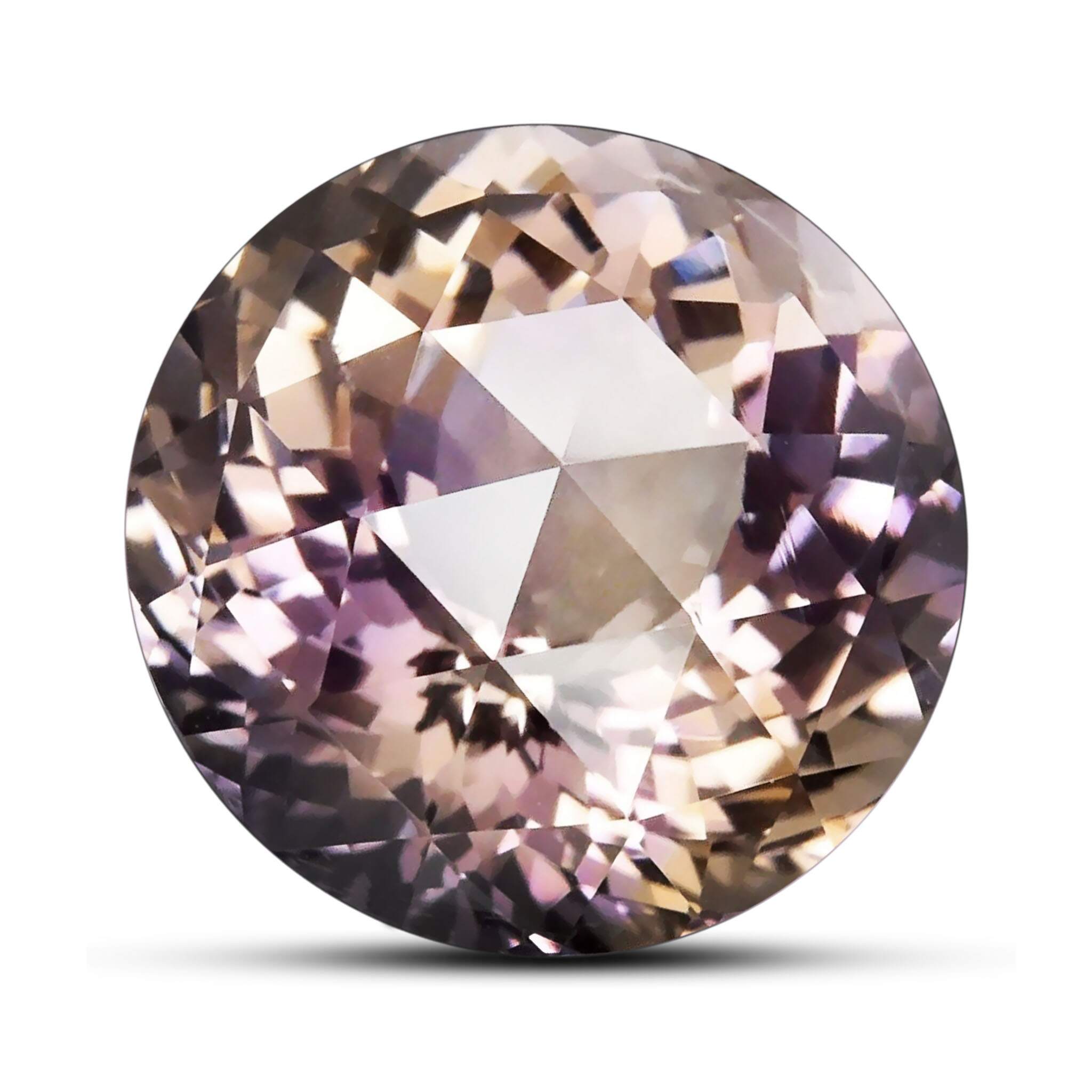 7.03 Carats - Natural Internally Flawless Yellow Purple Ametrine