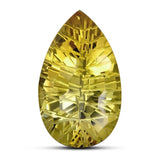 17.27 Carats - Natural Unheated Pear Beehive Brilliant Yellow Citrine