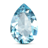 6.98 Carats - Natural Brazil Pear Cut Sky Blue Topaz