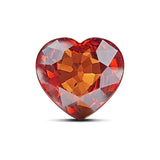 1.34 Carats - Natural Unheated Heart Orange Red Spessartine Garnet
