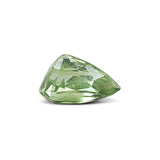 0.59 Carats - Natural Unheated Tanzania Pear Green Sapphire