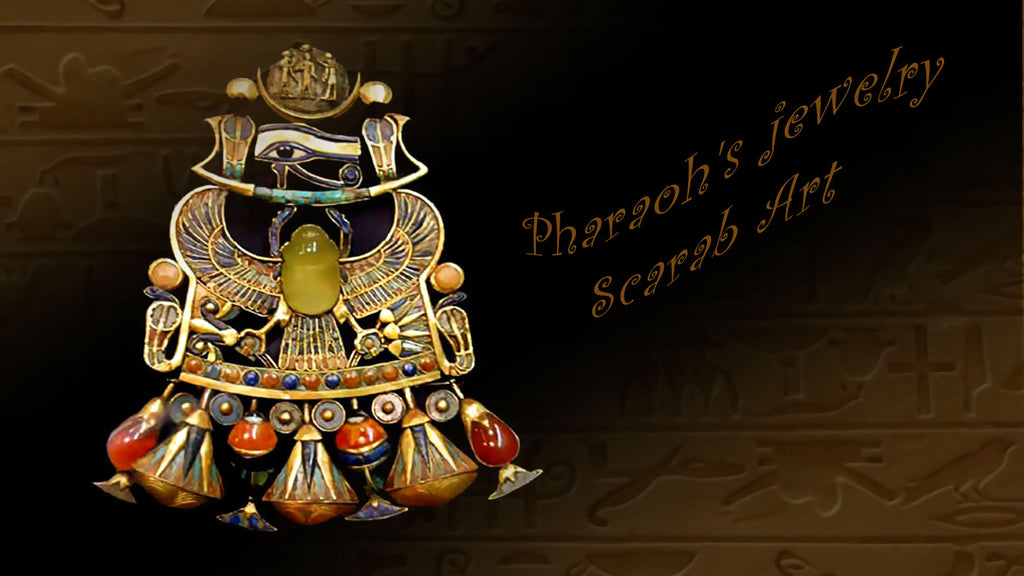 Pharaoh's jewellery "Egyptian Scarab"