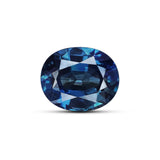 0.66 Carats - Natural Australia Heated Oval Navy Blue Sapphire